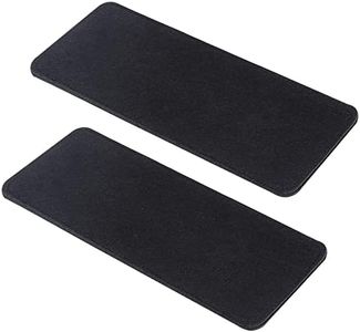 PH PandaHall Base in Feltro Nero, 2 pz 30.5x15 cm Borsa Inferiore Shaper Pad Arco Angolo Borsa Fodera Bordo Inserto per Tote Borsa Borsa Crossbody Zaino Borsa da Viaggio di Tela, 6 mm di Spessore