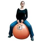 Denny International Large Retro Space Hopper Exercise Play Toy Ball Indoor Outdoor With Pump Adult Kids Party Game 80cm