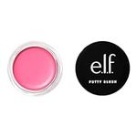 e.l.f. Putty Blush, Creamy & Ultra Pigmented Formula, Lightweight, Buildable Formula, Infused with Argan Oil & Vitamin E, Vegan & Cruelty-Free, Bora