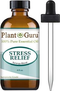 Stress Relief Blend Essential Oil 4 oz 100% Pure, Undiluted, Therapeutic Grade.