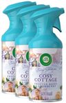 Air Wick Cosy Cottage - Frosted Roses & Snowberry | Air Freshener | 250ml | 3 Sprays