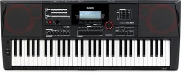 Casio CTX-5000, Music Arranger - 61 Key, Touch Response, Black