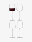 LSA Metropolitan Grand Cru Glass 680ml Clear | Set of 4 | Dishwasher Safe | MW04