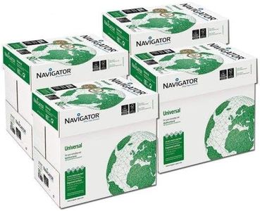 The Navigator Company - Papel De Oficina Universal, Tamaño A4, 80 G, 20 Paquetes De 500 Hojas