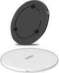 TPLTECH Wireless Charger,2Pack Qi-Certified 15W Max Fast Charging Pad Compatible iPhone 12/11/11 Pro Max/XS Max/XR/XS/X/8/8+, V60 V50/V40/G7/G8/G8X,Samsung Galaxy Note 10/10+/S10/S20 (No Adapter)