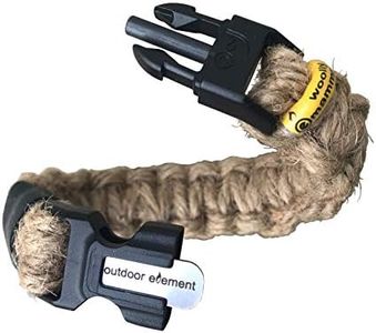 OUTDOOR ELEMENT Woolly Mammoth Survival Jute Bracelet (Small)