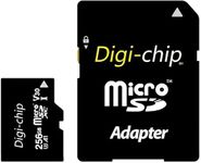 Digi-Chip Extreme Speed 256GB Micro-SD Memory Card UHS-3 Class 10 For Amazon Fire 7, Fire 7 Kids, Amazon Fire HD8, HD8 Kids, Fire HD10, Fire HD 10 Kids Tablet PC