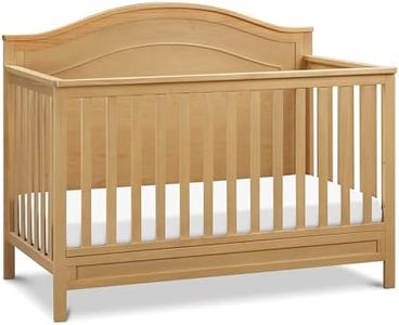 Davinci Charlie 4-in-1 Convertible Crib in Honey, Greenguard Gold Certified