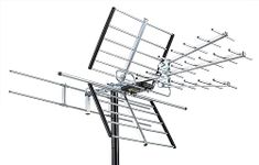 PIBIDI Outdoor TV Antenna, Long Range Digital OTA Antenna for 4K 1080P VHF UHF, 200 Mile Range (UHD-8903)