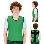 Special Supplies Sensory Compression Vest Deep Pressure Comfort (Green, Large)