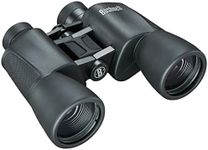 BUSHNELL PowerView 10x50 Wide Angle Binoculars for Birding, Whale Nature Watching, Hunting, 10x Magnification, 50mm Objective, BK-7 Porro Prism Multi-Coated Optics, Black (131056)