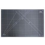 Self-Healing Cutting Mat, FOME A1 Size Cutting Mat 24x36in 5 Layer PVC Construction Double Sided Non-Slip 3mm Thick Professional Gridded Rotary Mat for Cutting, Sewing, Crafts and Cropping Photos