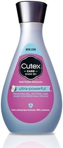 Cutex Ultra-Powerful, Acetone Rimuovi Smalto, Solvente Professionale ad Azione Rapida, per Smalti Resistenti, Gel, Glitter e Colori Scuri (200ml)