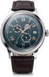 Orient Bambino RN-AK0703E Bambino Automatic Watch, Mechanical Automatic, Men's, Green, green