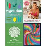 Ready steady glow, sirocco and rosa's thai cafe vegetarian cookbook 4 books collection set