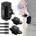 Spider Tool Holster - Hammer Holster Set - 1 Tool Holster + 1 Hammer Tab - Self Locking, Quick Draw Universal Tool Holder for Carrying a Hammer, Mallet, Wrench - Compatible with All Major Tool Brands