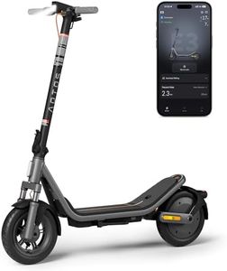 AOTOS E3 Electric Scooter for Adults, 20 MPH & 28 Miles Range, 650W Peak Motor, 12" Tubeless Tires, Dual Suspension, Foldable Urban Commuter E Scooter with APP, Dual Brakes & Turn Signals, UL2272