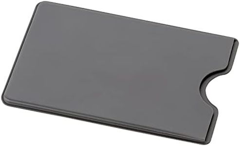 BE-HOLD 2 étuis de Protection RFID de la Marque, étuis de Protection pour Cartes bancaires, Parfaits pour Vous protéger du vol de données (Gris)
