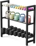 3 Tier Dumbbell Rack, Weight Rack for Home Gym, 360 lb Capacity