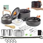 29pcs Camping Cookware Mess Kit - N