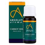 Absolute Aromas Carrot Seed Essential Oil 10ml - 100% Pure, Natural, Undiluted, Vegan and Cruelty-Free - for use in Diffusers and Aromatherapy Blends