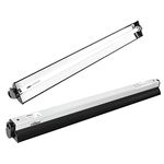 OIIBO 39W Reptile T5 UVB Lighting Fixture Combo Kit, 22" Terrarium Hood with Rainforest 5.0 UVB T5 Lamp Bulb UVB Reptile Light