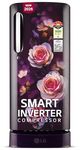 LG 185 L, 5 Star, Smart Inverter, Direct Cool Single Door Refrigerator (GLD1956ZAPB, Purple Bloom, Fit Max Chiller Tray, Base stand with Drawer & Runs on Home Inverter)