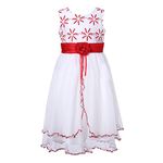 Richie House Girls Sweet Princess Dress with Layered Bottoms RH2141-B-3/4