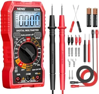 ANENG Digital Multimeter Tester Measures AC/DC Voltage,DC Current Ohm Amp Meter,Professional Multimetro Auto Voltmeter with Resistance, Diodes,Buzzer Handhold Electrial Tools