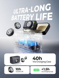 Hollyland Lark M2 Wireless Lavalier Microphone – Compact Clip-On Mic