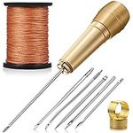 6 Pieces Canvas Leather Sewing Awl 