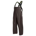 Men’s Pro-Grade Commercial Fishing Bib Overalls – 0.70mm Extra Heavy-Duty Waterproof PVC-Coated Bibs(Bib-Vintage Khaki, 3XL)
