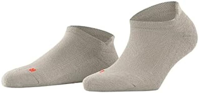 FALKE Women's Cool Kick Sneaker Socks, Breathable, Cooling Effect, Polyester, Ankle Length, Everyday Casual, Beige (Towel 4775), 5-6, 1 Pair