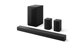 LG S60TR 5.1 ch. Soundbar, Rear Surround Speakers Included, Dolby Digital, DTS Digital Surround, AI Sound Pro, with Bluetooth and HDMI (S60TR, 2024)