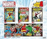 Buffalo Games - 4 in 1 Marvel Comics