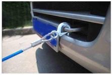 Breewell Emergency Tow Pull Rope Snatch Strap for Car | 8mm x 4m, 3000kgs