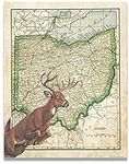 Apple Creek Ohio State Map Whitetai