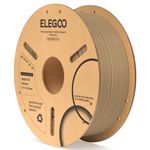 ELEGOO PLA Filament 1.75mm Wood 1KG,3D Printer Filament Dimensional Accuracy +/- 0.02mm,1kg Cardboard Spool(2.2lbs) 3D Printing Filament Fits for Most FDM 3D Printers