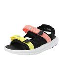 Puma Unisex-Kid Evolve Sandal Spongebob Junior Black-Rose Dust-Lucent Yellow-White Sandal - 3UK (39118801)