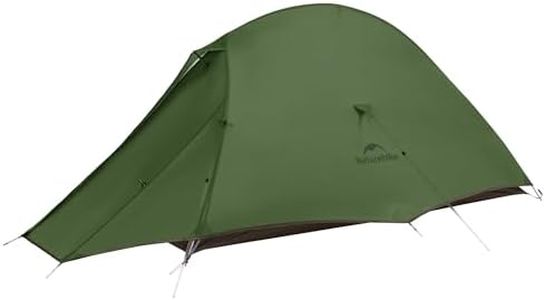 Naturehike Cloud Up PRO 1 Person Ultralight Tent-1.23kg 20D-Nylon PU3000mm Waterproof Wind-Stable Freestanding for 4-Seasons, Ideal for Outdoor Backpacking Hiking &Camping