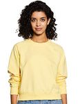 Amazon Brand - Symbol Women's Sweatshirt (AW18WNSSW03_Sunshine_Small)