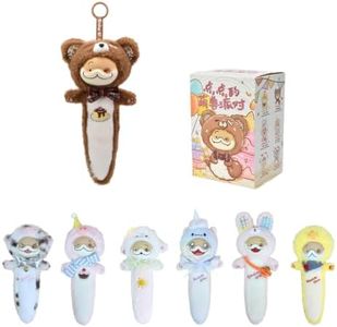 Sharkitty Snake Spot Plush Keychain Blind Box, Posable Tail (Whole Set)