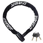 SenluKit Bicycle Lock Security Level Very High Level 5, Bicycle Lock with Key, Anti-Theft Bicycle Lock