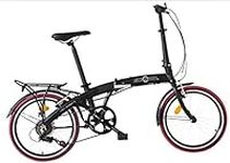 ECOSMO 20" Lightweight Alloy Folding City Bike Bicycle,11.5kg - 20AF09BL