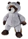 TRIXIE Raccoon Plush Toy for Puppies and Adult Dogs, Soft Plush Fabric, Animal Sound to Keep Your Pets Attracted and Engaged for Hours – 54cm