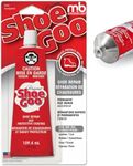 M&B Shoe Goo Adhesive Glue, New 3.7oz (110 mL), Vinyl Rubber Leather Shoes & Boots, Clear