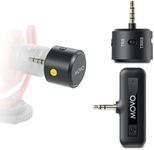 Movo WM-VXR10 Wireless Shotgun Mic Adapter for Camera/DSLR/3.5mm/TRS - Compatible VXR10, VXR10-PRO, and Rode VideoMicro