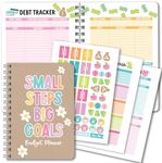 2026 Budget Planner and Monthly Bill Organizer - Monthly Budget Planner 2026, Financial Planners Budgeting Book, Bill Tracker Notebook for Expenses, Kraft Undated Finance Organizer Journal