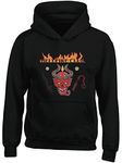 Hippowarehouse D&D HELLFIRE GROUP CLUB kids children's unisex Hoodie hooded top Black