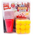 Toyland® 36 Piece Set Beer Pong Game - Stag & Hen Parties - Christmas - Holiday Games.